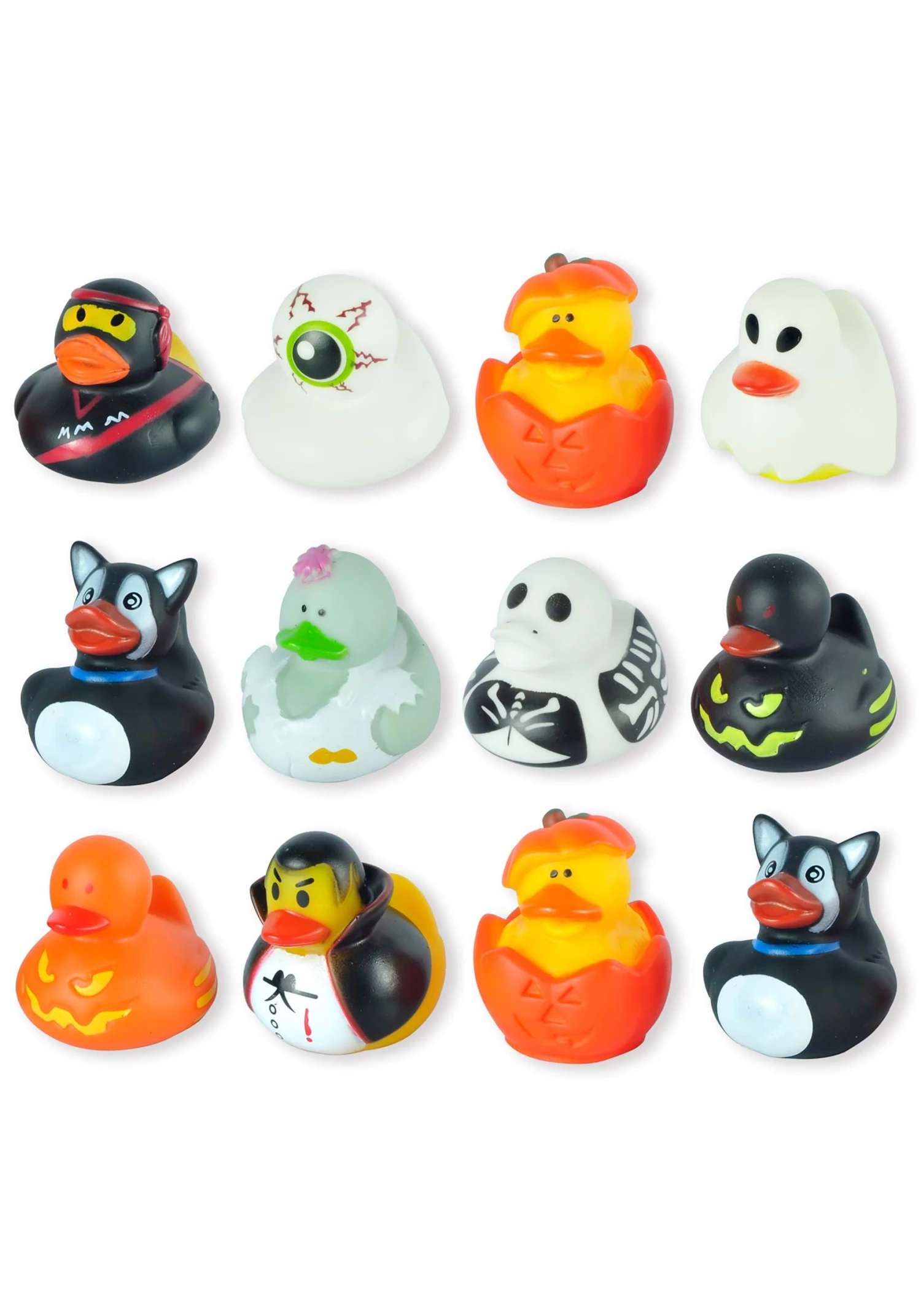 Joyin Halloween Prefilled 12 Pack Pumpkin Box With Rubber Duck 2 Joyin Halloween Prefilled 12 Pack Pumpkin Box With Rubber Duck - Image 2