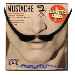 H.M. Smallwares 1890s Style Black Mustache