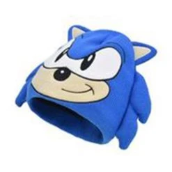 Concept One Accessories 3D Knit Sonic The Hedgehog Beanie -Cheap Halloween Store 3d knit sonic beanie alt 2
