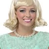 Partytime Costume & Lingerie (Yiwu) Factory Blonde 50's Flip Wig