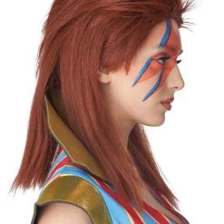 California Costume Collection Glam Rocker 70's Wig -Cheap Halloween Store 70s glam rocker wig alt 2