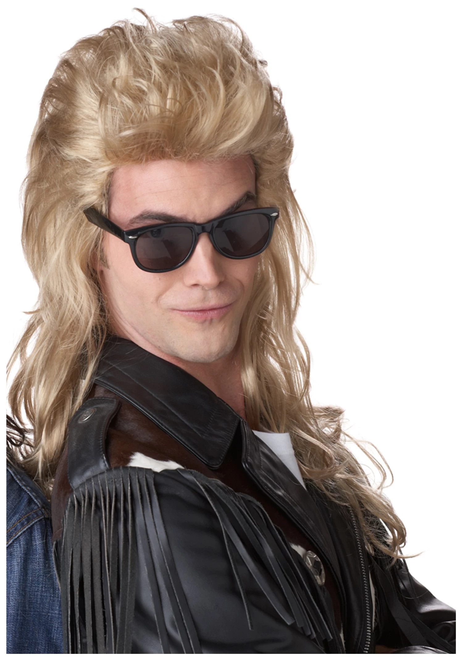 California Costume Collection 80s Blonde Rock Mullet Wig 1 California Costume Collection 80s Blonde Rock Mullet Wig