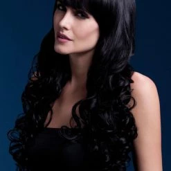 Smiffys Styleable Fever Isabelle Black Wig
