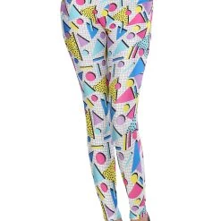 Fun Costumes Women's 80s Party Girl Leggings