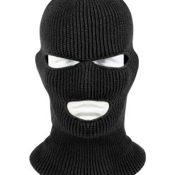 Rothco Adult Black 3-Hole Face Mask