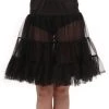 Fun Costumes Adult Black Knee Length Crinoline
