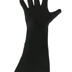 Fun Costumes Adult Black Superhero Gloves