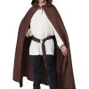 California Costume Collection Adult Brown Hooded Cloak