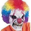 Fun World Adult Clown Mask With Wig