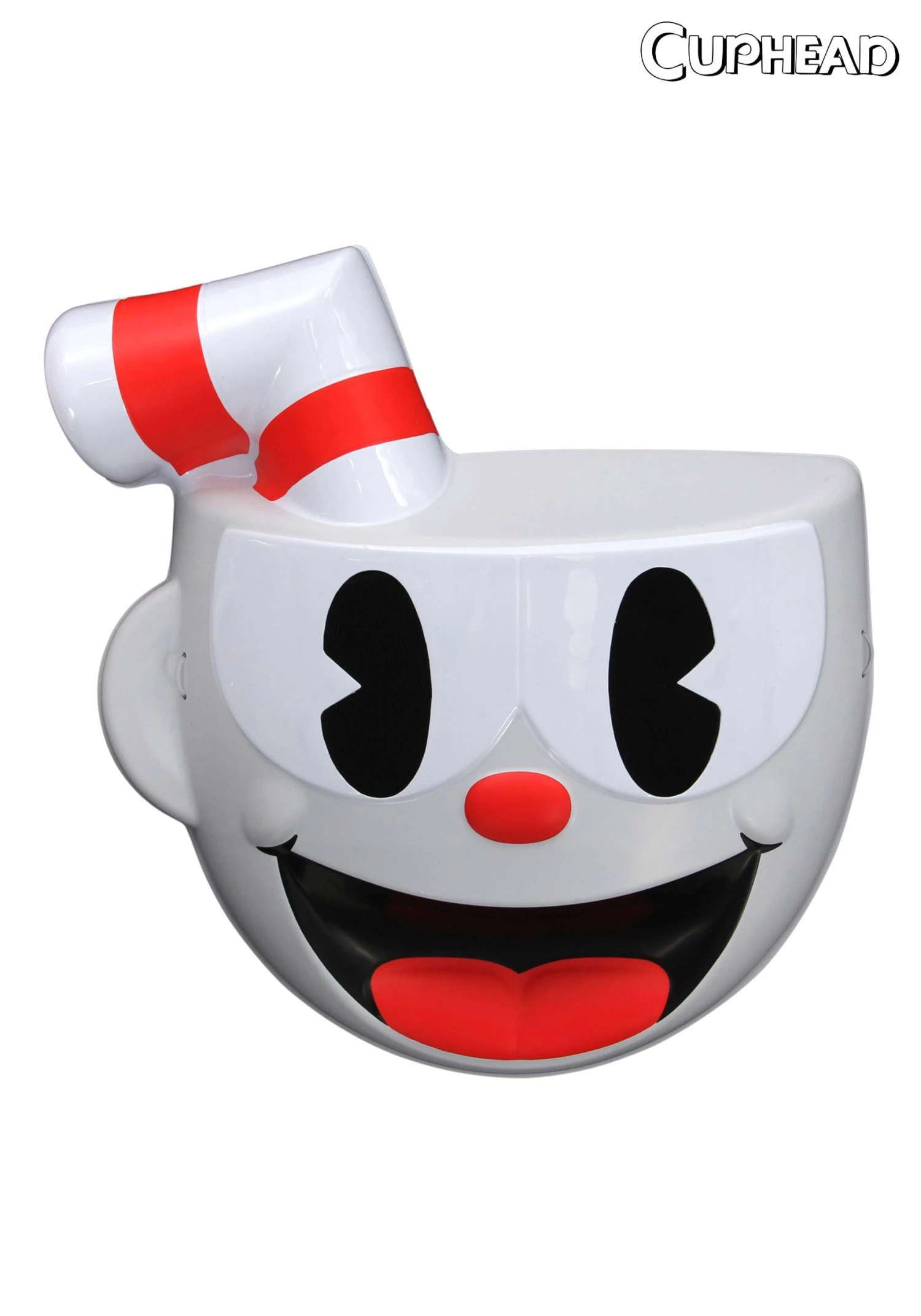 Elope Cuphead Vacuform Mask For Adults 1 Elope Cuphead Vacuform Mask For Adults