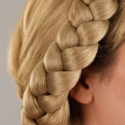 Partytime Wig Deluxe Christmas Girl Wig For Adult -Cheap Halloween Store adult deluxe christmas girl wig alt 3