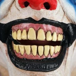 Oktober Studios Adult Dentata Clown Latex Mask - Immortal Masks -Cheap Halloween Store adult dentata clown mask immortal masks latex alt 6