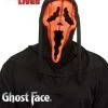 Fun World Ghost Face Pumpkin Mask For Adults