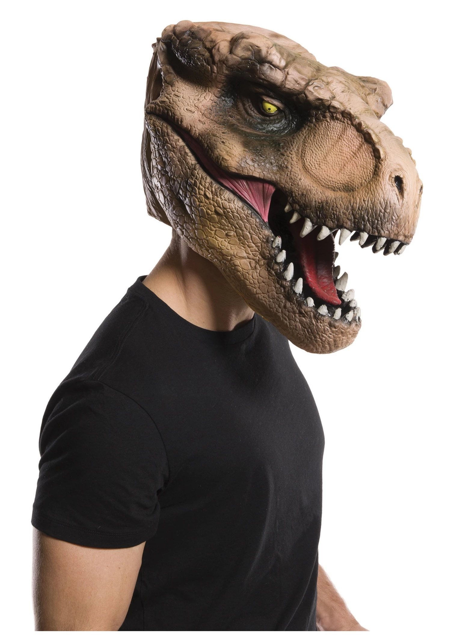 Rubies Costume Co. Inc Adult Jurassic World Deluxe T-Rex Mask 1 Rubies Costume Co. Inc Adult Jurassic World Deluxe T-Rex Mask