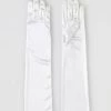 Forum Novelties, Inc Adult Long Ivory Satin Gloves