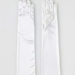 Forum Novelties, Inc Adult Long Ivory Satin Gloves