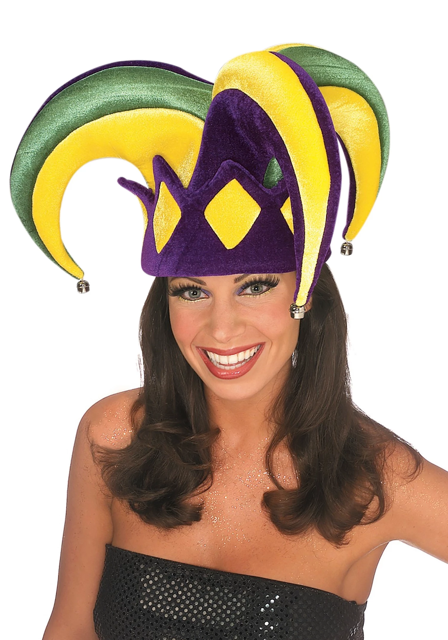 Rubies Costume Co. Inc Mardi Gras Adult Jester Hat 1 Rubies Costume Co. Inc Mardi Gras Adult Jester Hat