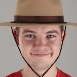 Elope Mountie Hat For Adults -Cheap Halloween Store adult mountie hat alt 3