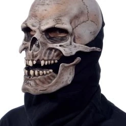 Zagone Studios Adult Moving Mouth Skull Mask -Cheap Halloween Store adult moving mouth skull mask alt 3
