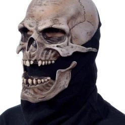Zagone Studios Adult Moving Mouth Skull Mask -Cheap Halloween Store adult moving mouth skull mask alt 4