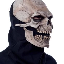 Zagone Studios Adult Moving Mouth Skull Mask -Cheap Halloween Store adult moving mouth skull mask alt 6