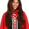 Partytime Costume & Lingerie (Yiwu) Factory Adult Red Riding Hood Wig