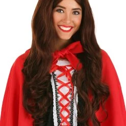 Partytime Costume & Lingerie (Yiwu) Factory Adult Red Riding Hood Wig