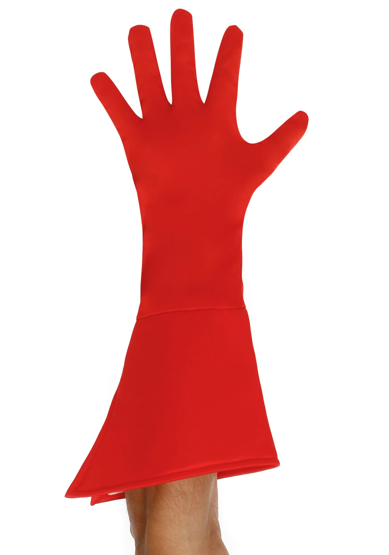Fun Costumes Adult Red Superhero Gloves 1 Fun Costumes Adult Red Superhero Gloves