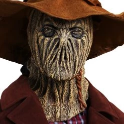 Ghoulish Productions Scary Scarecrow Adult Mask -Cheap Halloween Store adult scary scarecrow mask 1