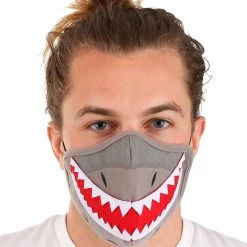 Elope Adult's Shark Sublimated Face Mask