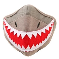 Elope Adult's Shark Sublimated Face Mask -Cheap Halloween Store adult shark sublimated face mask alt 2