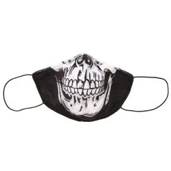 Elope Adult's Skeleton Sublimated Face Mask 5 Elope Adult's Skeleton Sublimated Face Mask -Cheap Halloween Store adult skeleton sublimated face mask alt 2