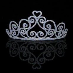 Elope Adult Sparkle Heart Tiara