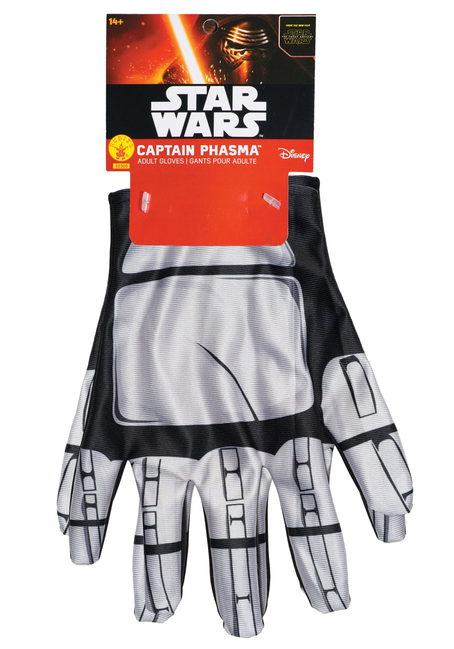 Rubies Costume Co. Inc Adult Star Wars The Force Awakens Captain Phasma Gloves 1 Rubies Costume Co. Inc Adult Star Wars The Force Awakens Captain Phasma Gloves