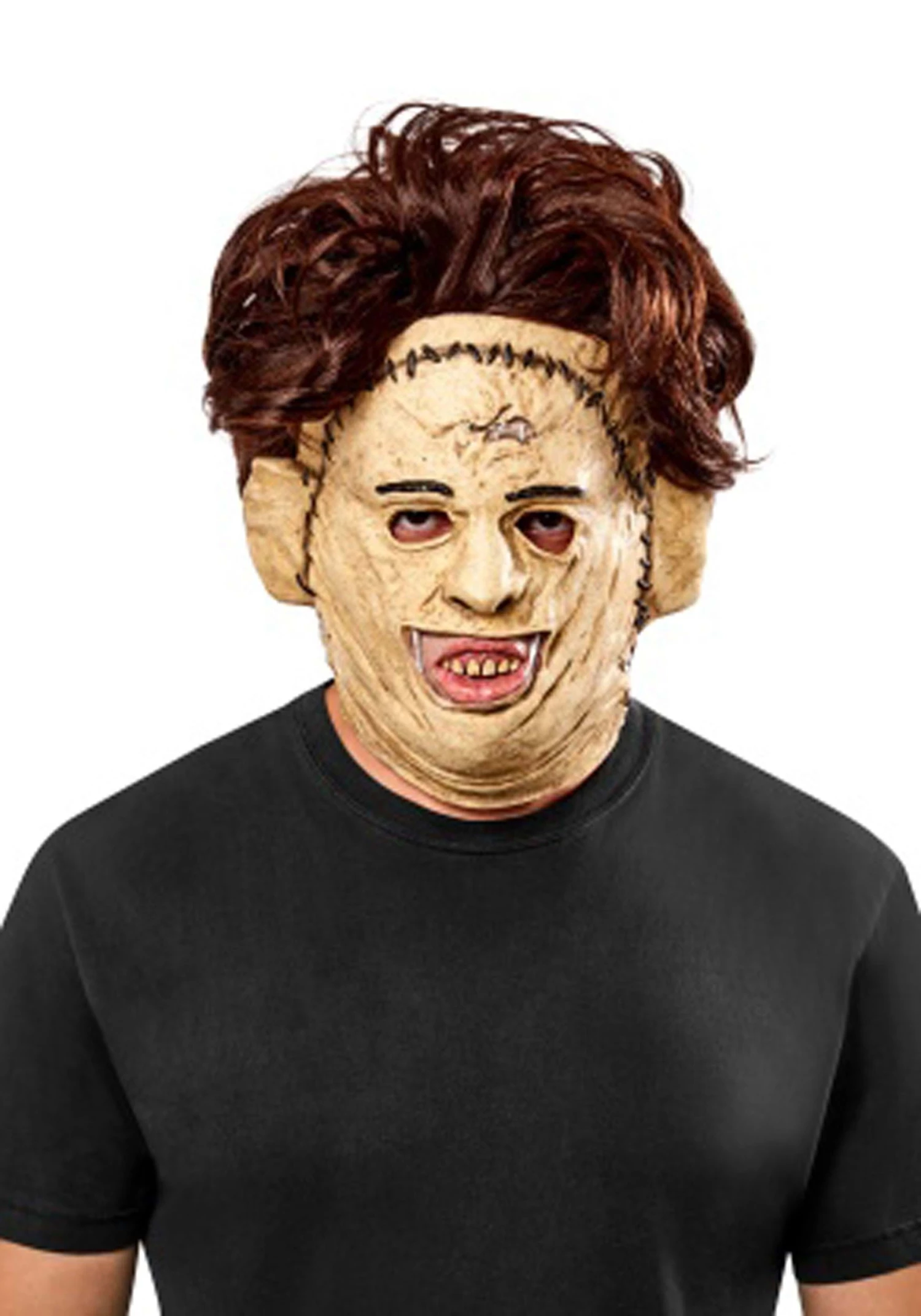 Rubies Costume Co. Inc Adult Texas Chainsaw Massacre Classic Leatherface Mask 1 Rubies Costume Co. Inc Adult Texas Chainsaw Massacre Classic Leatherface Mask