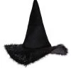 Forum Novelties, Inc Velvet Adult Witch Hat With Fur