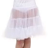 Fun Costumes Adult White Knee Length Crinoline
