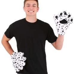 Fun Costumes Dalmatian Gloves For Adults