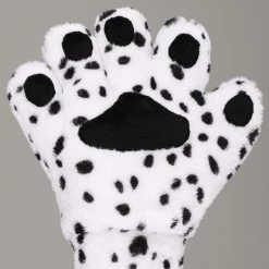 Fun Costumes Dalmatian Gloves For Adults -Cheap Halloween Store adults dalmatian gloves alt 3
