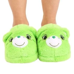 Shenzen Amilla Good Luck Care Bear Slippers For Adults -Cheap Halloween Store adults good luck care bear slippers alt 3