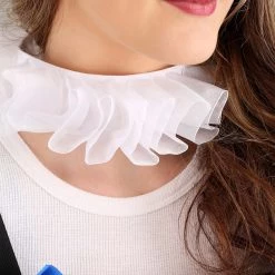 Elope White Rabbit Costume Kit For Adults -Cheap Halloween Store adults white rabbit costume kit alt 2