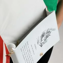 Shenzhen Daniel Bags & Cases Co. Ltd Alice In Wonderland Book Purse -Cheap Halloween Store alice in wonderland book bag alt 2