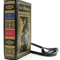 Comeco Alice In Wonderland Book Purse For Women -Cheap Halloween Store alice in wonderland book purse alt 2