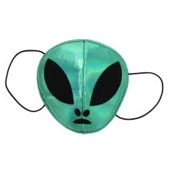 Elope Alien Face Mask -Cheap Halloween Store alien face mask alt 2