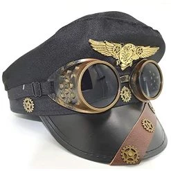 Bauer Pacific Aviator Pilot-Hat With Goggles
