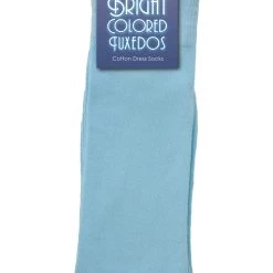 Fun Costumes Baby Blue Dress Socks