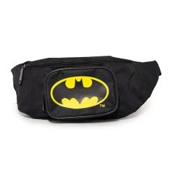Buckle-Down Batman Double Zipper Bat Signal Fanny Pack