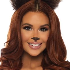 Leg Avenue Furry Bear Ears Headband