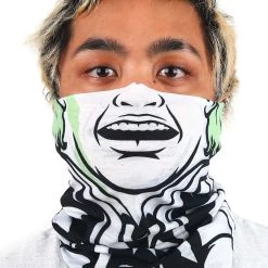 Bioworld Merchandising / Independent Sales Beetlejuice Adult's Neck Gaiter -Cheap Halloween Store beetlejuice adult neck gaiter alt 4