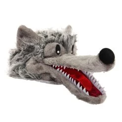 Elope Plush Hat Big Bad Wolf -Cheap Halloween Store big bad wolf plush hat alt 2